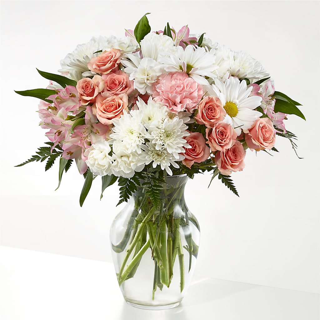 Blush Crush Bouquet – BUSSE AND RIECK FLOWERS PLANTS & GIFTS, Kankakee IL