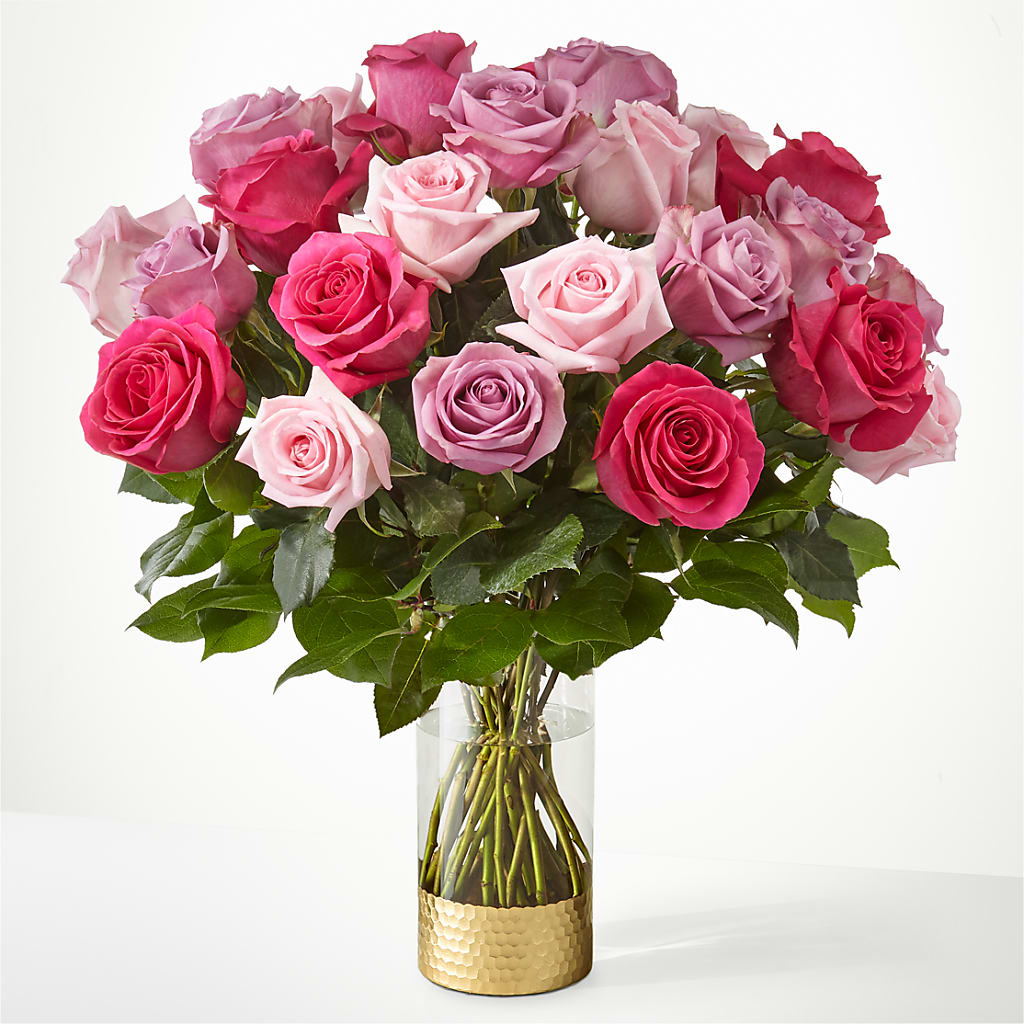 Pure Beauty Mixed Roses – BUSSE AND RIECK FLOWERS PLANTS & GIFTS, Kankakee IL