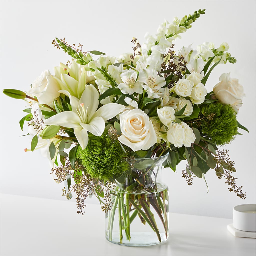 Fresh Linen Bouquet – BUSSE AND RIECK FLOWERS PLANTS & GIFTS, Kankakee IL
