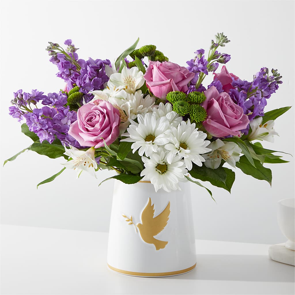 Garden of Peace Bouquet – BUSSE AND RIECK FLOWERS PLANTS & GIFTS, Kankakee IL