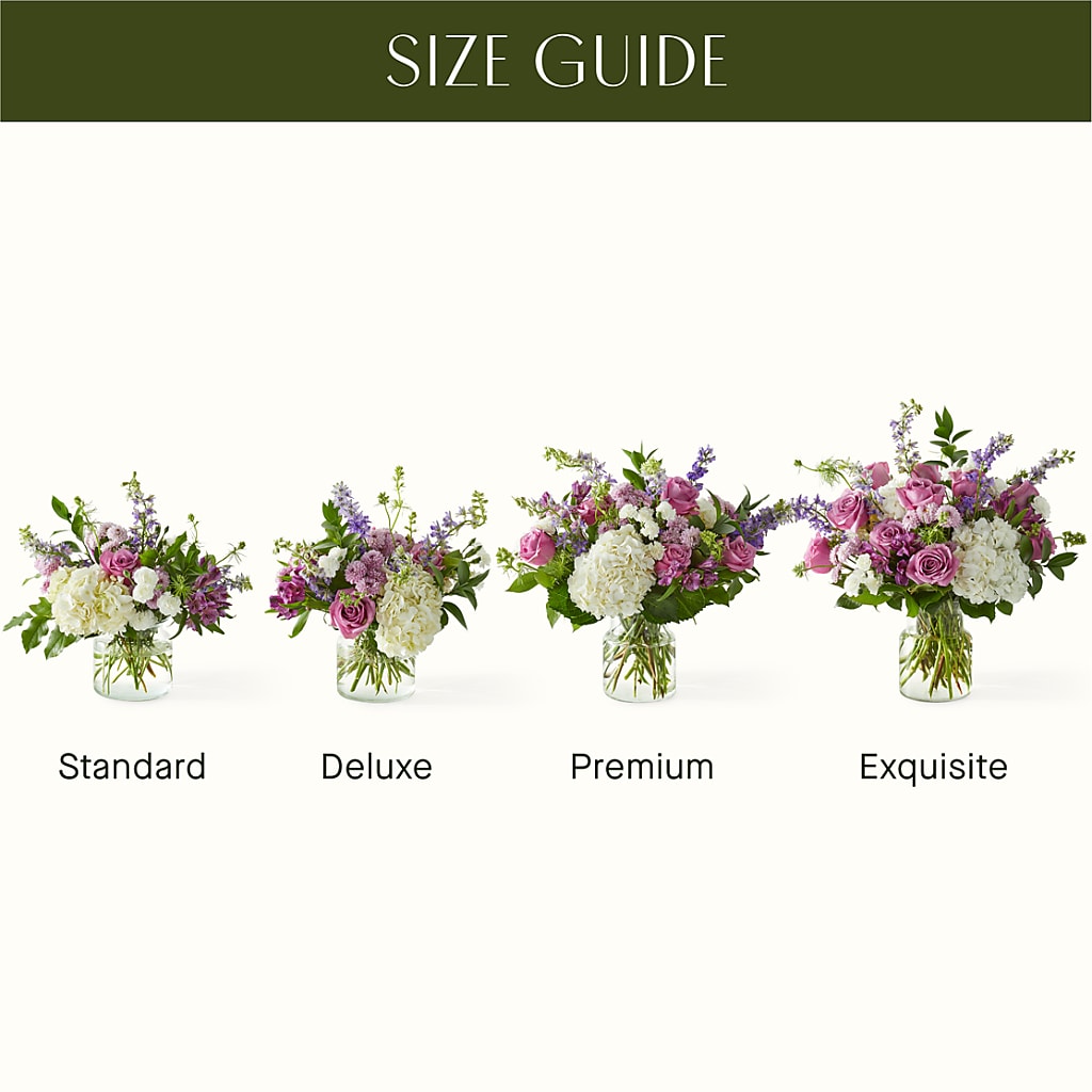 Violet Caress Bouquet – BUSSE AND RIECK FLOWERS PLANTS & GIFTS, Kankakee IL