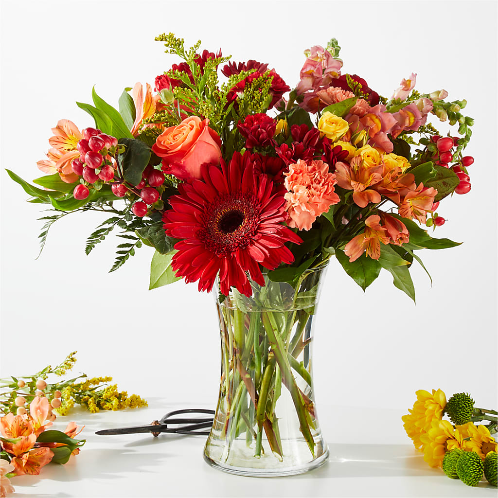 Fall Delight – A Florist Original – BUSSE AND RIECK FLOWERS PLANTS & GIFTS, Kankakee IL