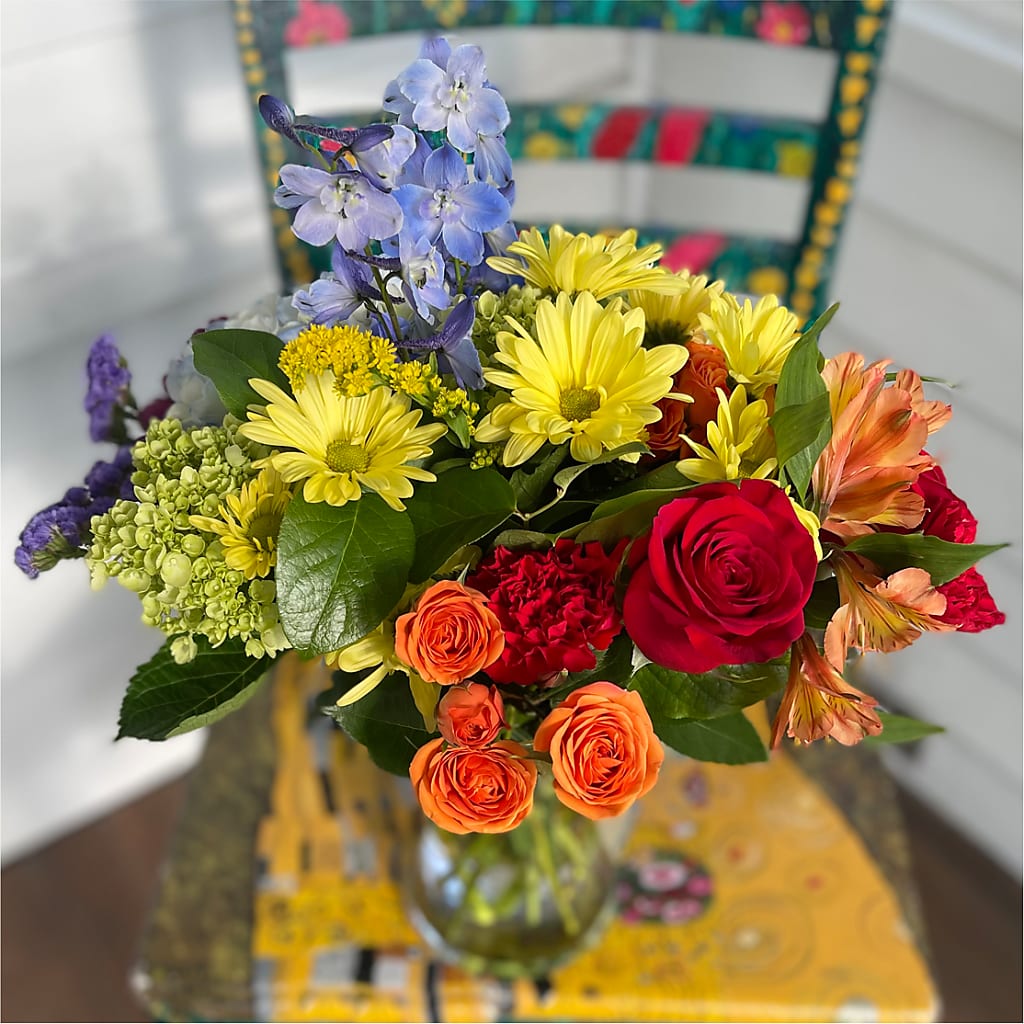 Summer Spectra - A Florist Original – BUSSE AND RIECK FLOWERS PLANTS & GIFTS, Kankakee IL