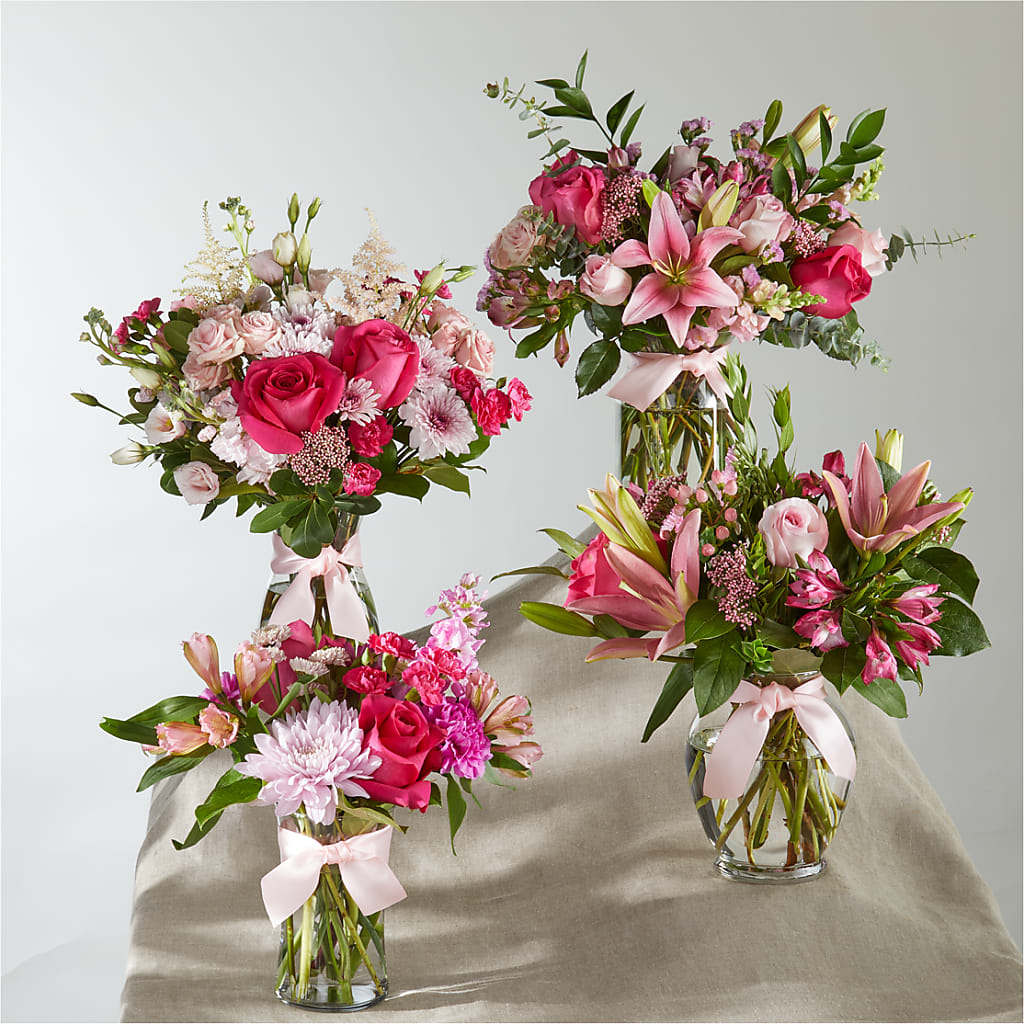 Pink Ribbon - A Florist Original – BUSSE AND RIECK FLOWERS PLANTS & GIFTS, Kankakee IL