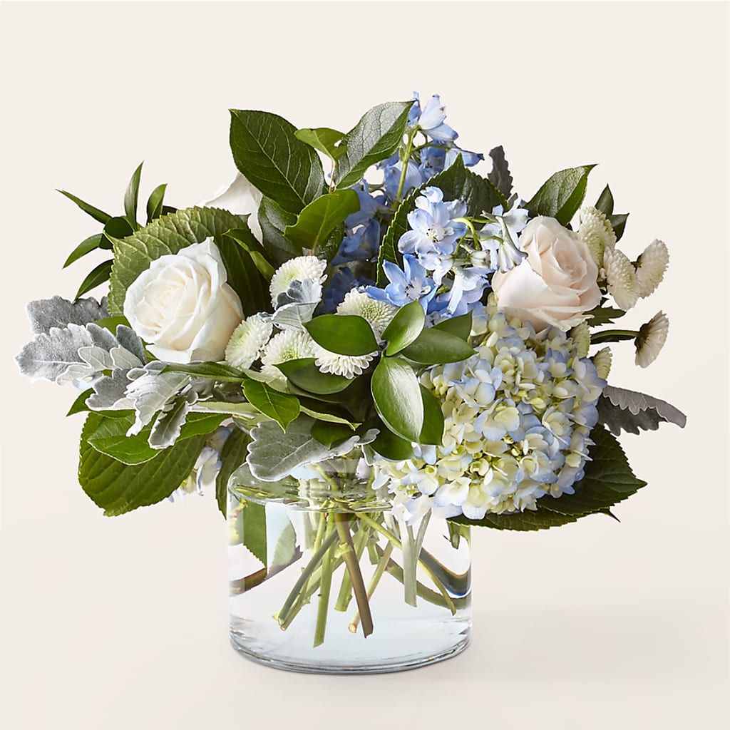 Clear Skies Bouquet – BUSSE AND RIECK FLOWERS PLANTS & GIFTS, Kankakee IL