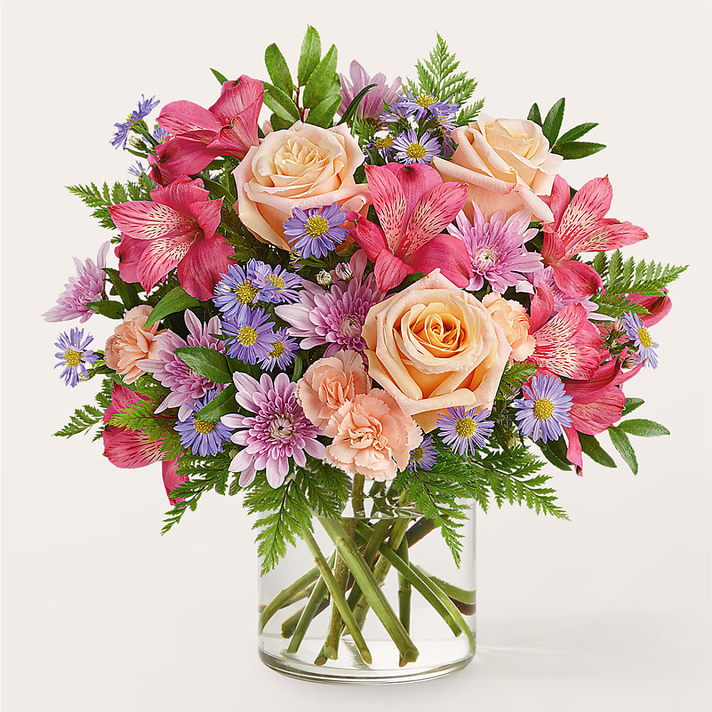 Sunset Serenade Bouquet – BUSSE AND RIECK FLOWERS PLANTS & GIFTS, Kankakee IL