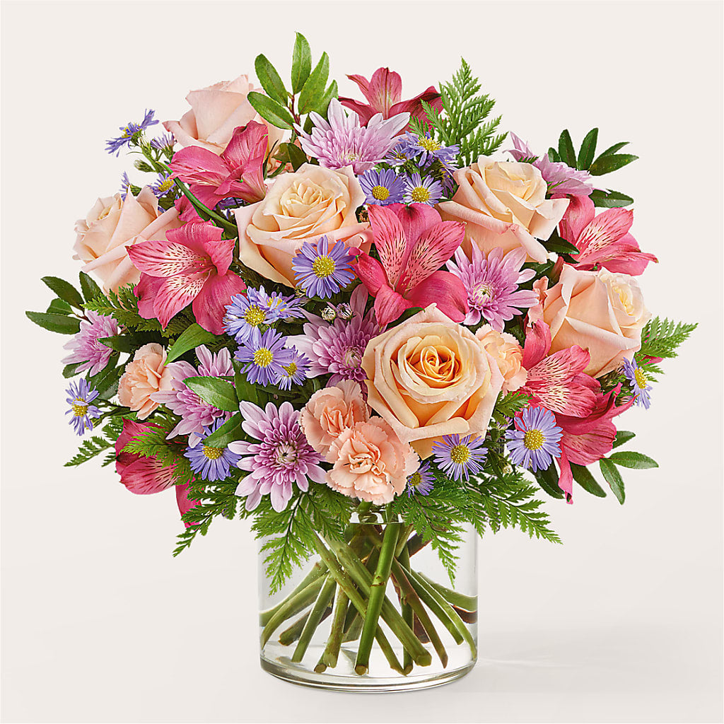 Sunset Serenade Bouquet – BUSSE AND RIECK FLOWERS PLANTS & GIFTS, Kankakee IL