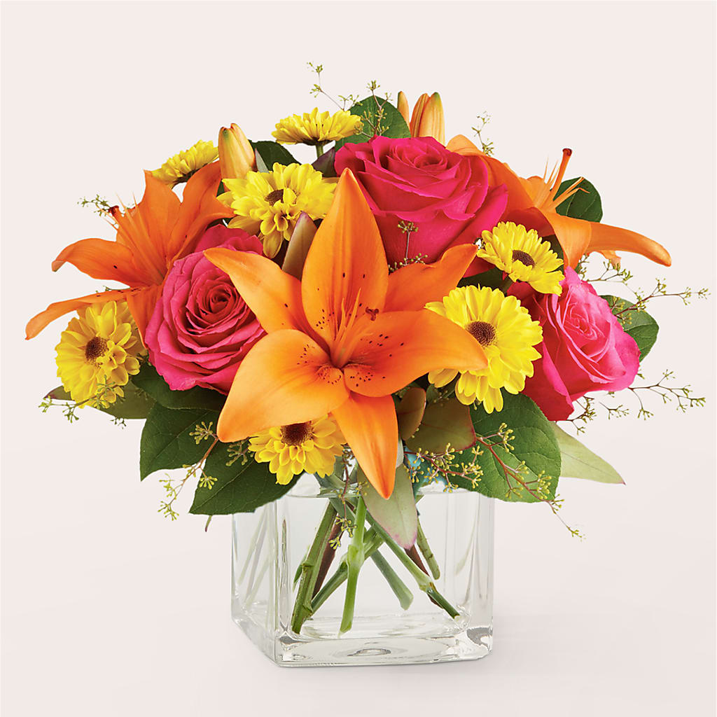 Neon Lights Bouquet – BUSSE AND RIECK FLOWERS PLANTS & GIFTS, Kankakee IL