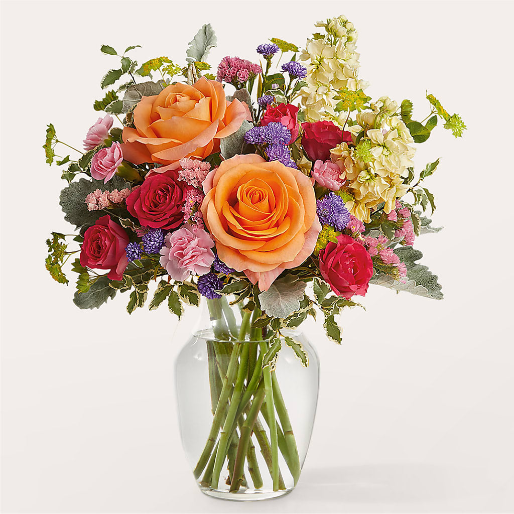 Tangerine Tango Bouquet – BUSSE AND RIECK FLOWERS PLANTS & GIFTS, Kankakee IL