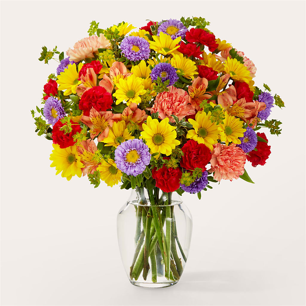 Kaleidoscope Bouquet – BUSSE AND RIECK FLOWERS PLANTS & GIFTS, Kankakee IL