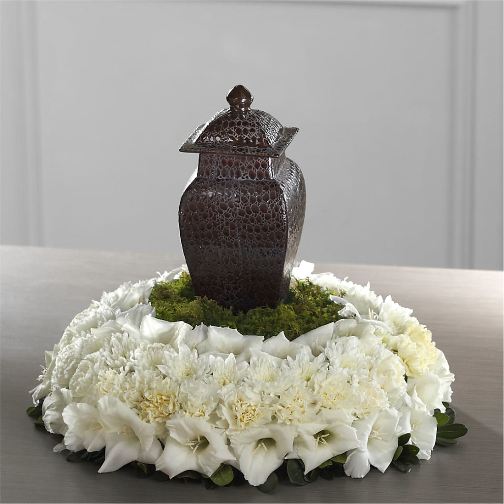 Encircling Grace Arrangement – BUSSE AND RIECK FLOWERS PLANTS & GIFTS, Kankakee IL