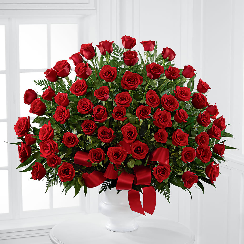 Blessed with Love Arrangement – BUSSE AND RIECK FLOWERS PLANTS & GIFTS, Kankakee IL