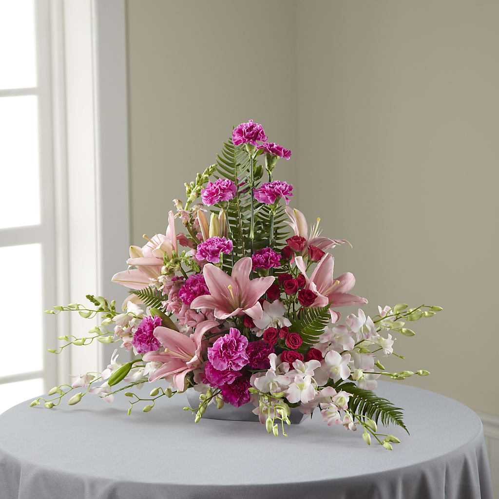 Uplifting Moments Arrangement – BUSSE AND RIECK FLOWERS PLANTS & GIFTS, Kankakee IL