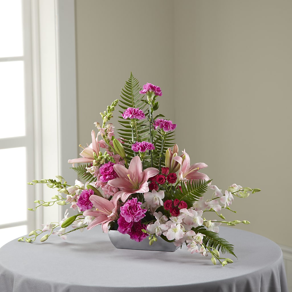 Uplifting Moments Arrangement – BUSSE AND RIECK FLOWERS PLANTS & GIFTS, Kankakee IL