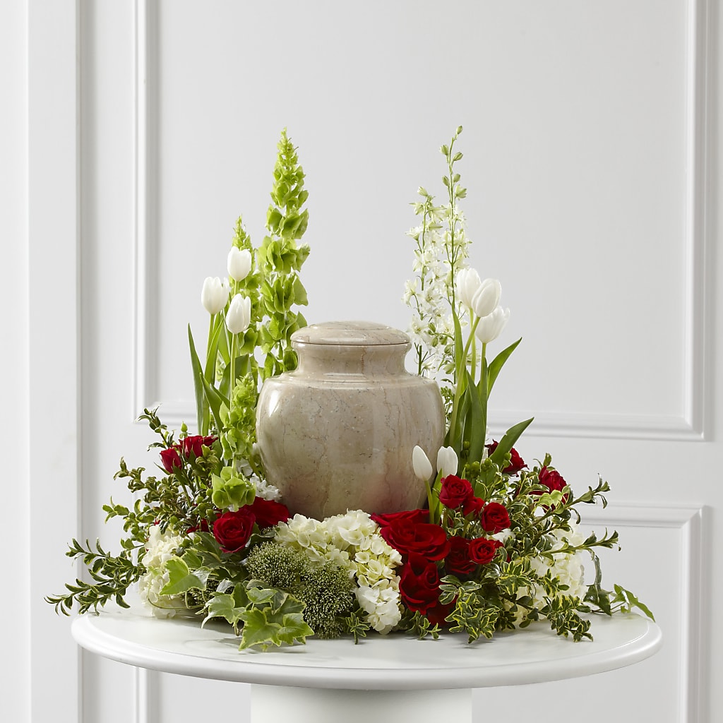 Tears of Comfort Arrangement – BUSSE AND RIECK FLOWERS PLANTS & GIFTS, Kankakee IL