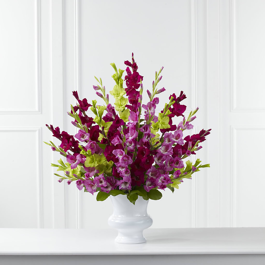 Solemn Offering Arrangement – BUSSE AND RIECK FLOWERS PLANTS & GIFTS, Kankakee IL