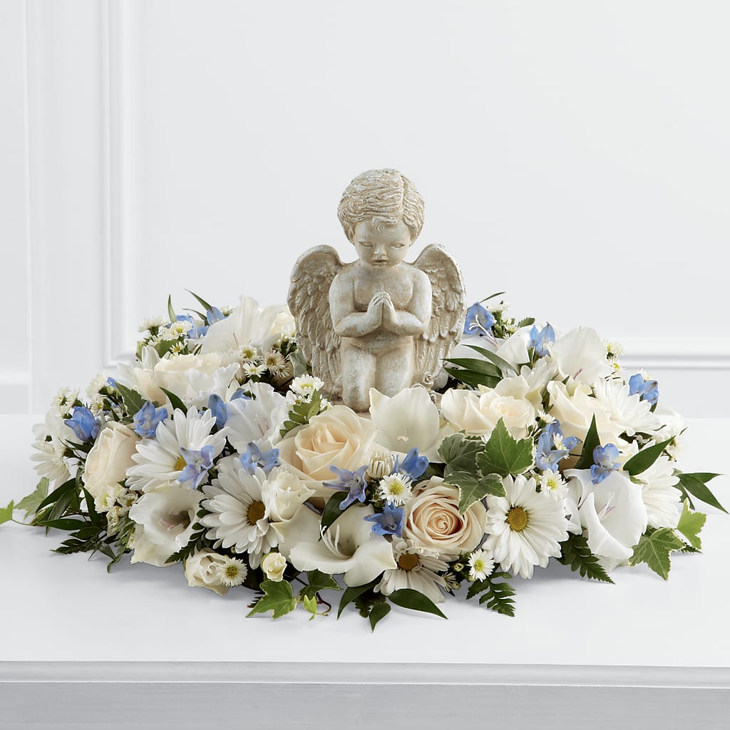 Little Angel Ring of Flowers – BUSSE AND RIECK FLOWERS PLANTS & GIFTS, Kankakee IL