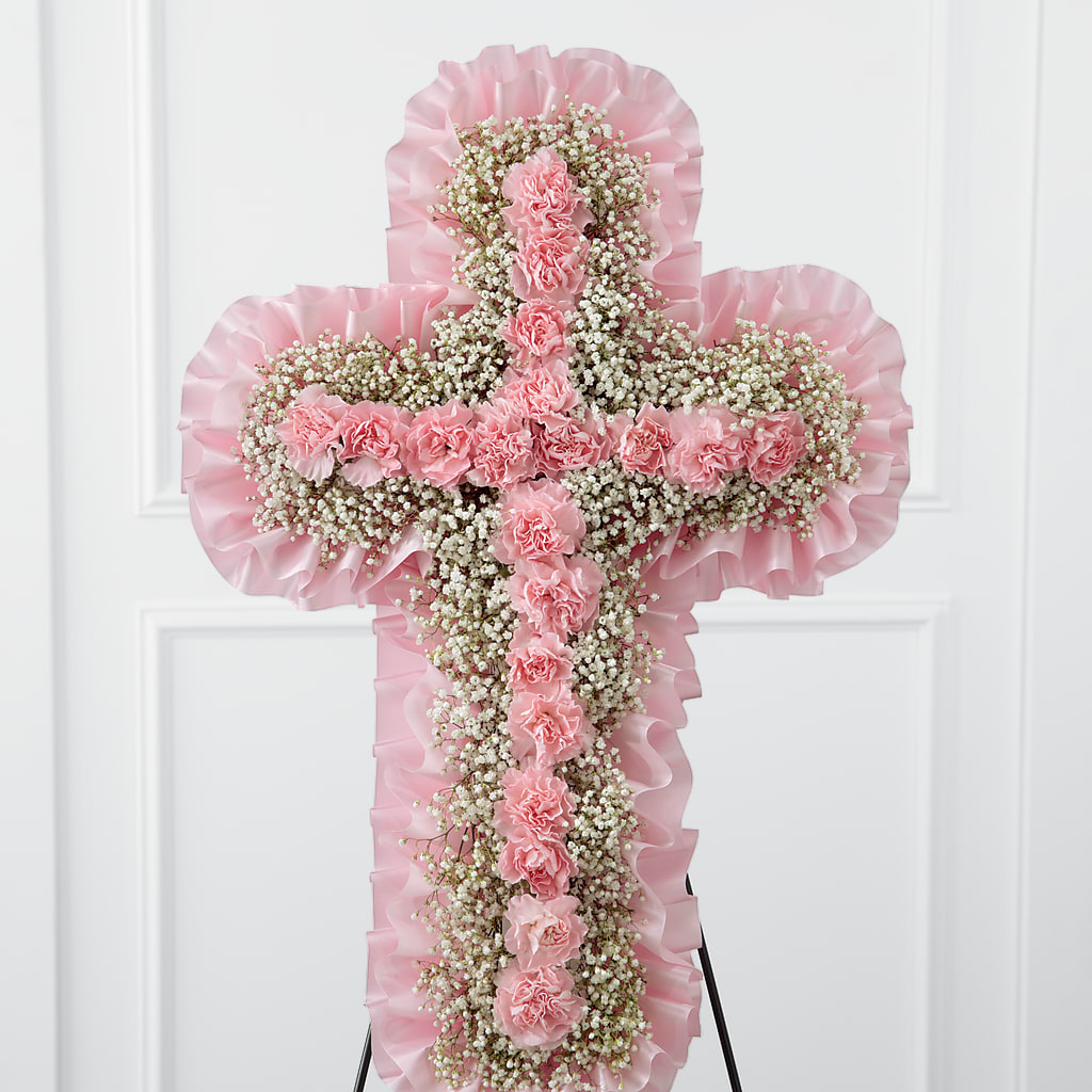 Angel's Cross Easel – BUSSE AND RIECK FLOWERS PLANTS & GIFTS, Kankakee IL