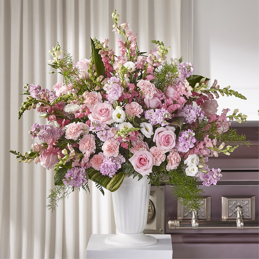 Divine Comfort Arrangement – BUSSE AND RIECK FLOWERS PLANTS & GIFTS, Kankakee IL