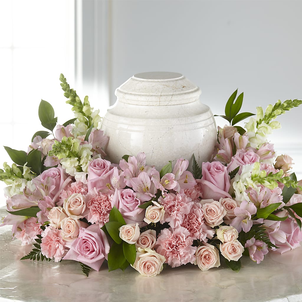 Blooms of Hope Cremation Adornment – BUSSE AND RIECK FLOWERS PLANTS & GIFTS, Kankakee IL