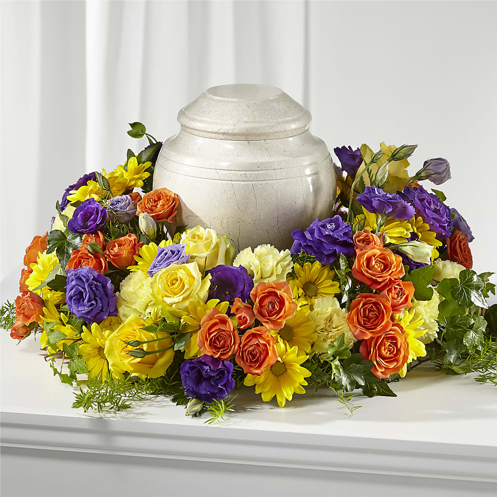 Blossoms of Remembrance Cremation Adornment – BUSSE AND RIECK FLOWERS PLANTS & GIFTS, Kankakee IL