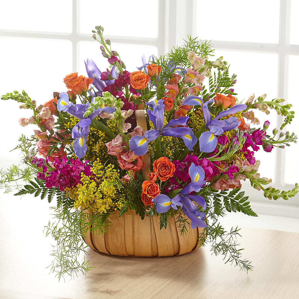 Garden of Life Basket – BUSSE AND RIECK FLOWERS PLANTS & GIFTS, Kankakee IL
