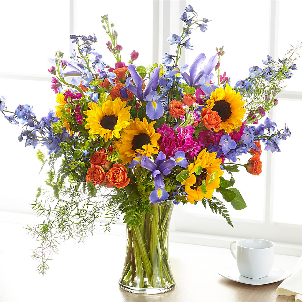 Rays of Life Bouquet – BUSSE AND RIECK FLOWERS PLANTS & GIFTS, Kankakee IL