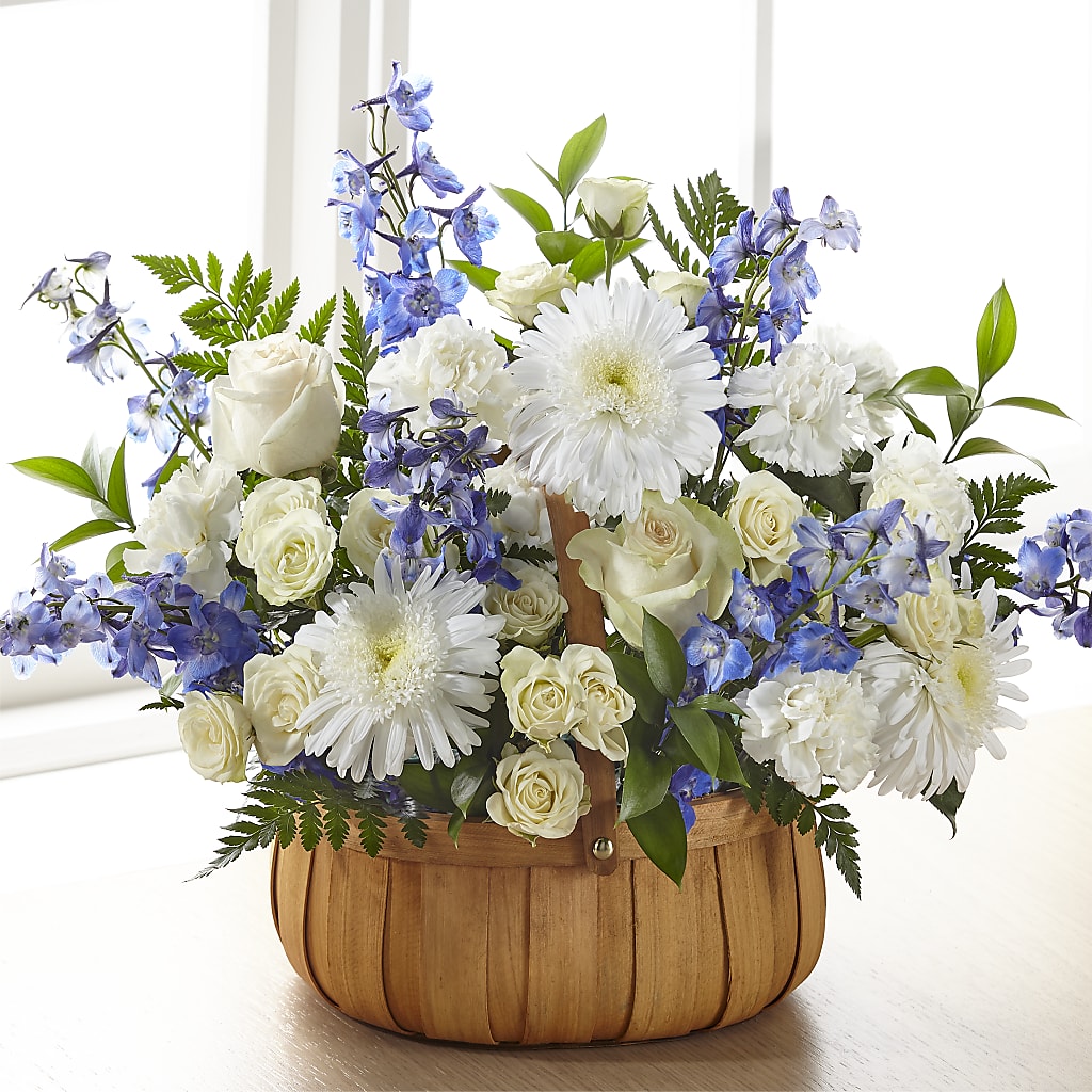Harmony & Grace Basket – BUSSE AND RIECK FLOWERS PLANTS & GIFTS, Kankakee IL