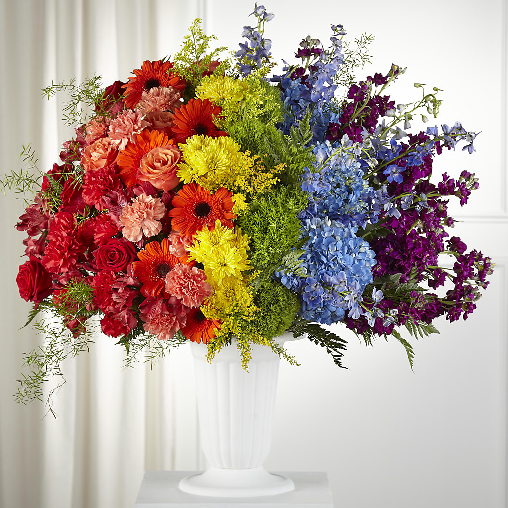 Pride & Unity Arrangement – BUSSE AND RIECK FLOWERS PLANTS & GIFTS, Kankakee IL