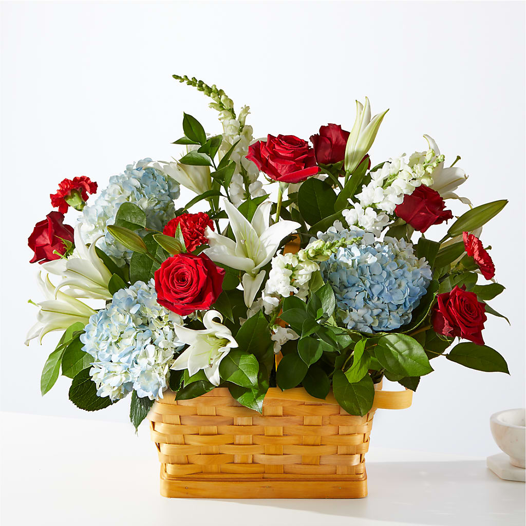 Greater Glory Basket – BUSSE AND RIECK FLOWERS PLANTS & GIFTS, Kankakee IL