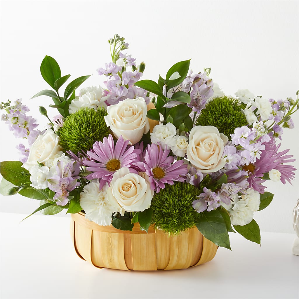 Peace & Love Basket – BUSSE AND RIECK FLOWERS PLANTS & GIFTS, Kankakee IL