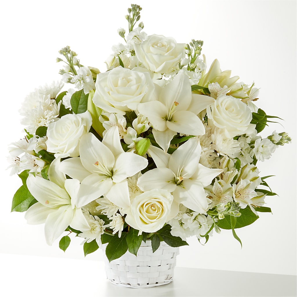 Peaceful Reflections Arrangement – BUSSE AND RIECK FLOWERS PLANTS & GIFTS, Kankakee IL