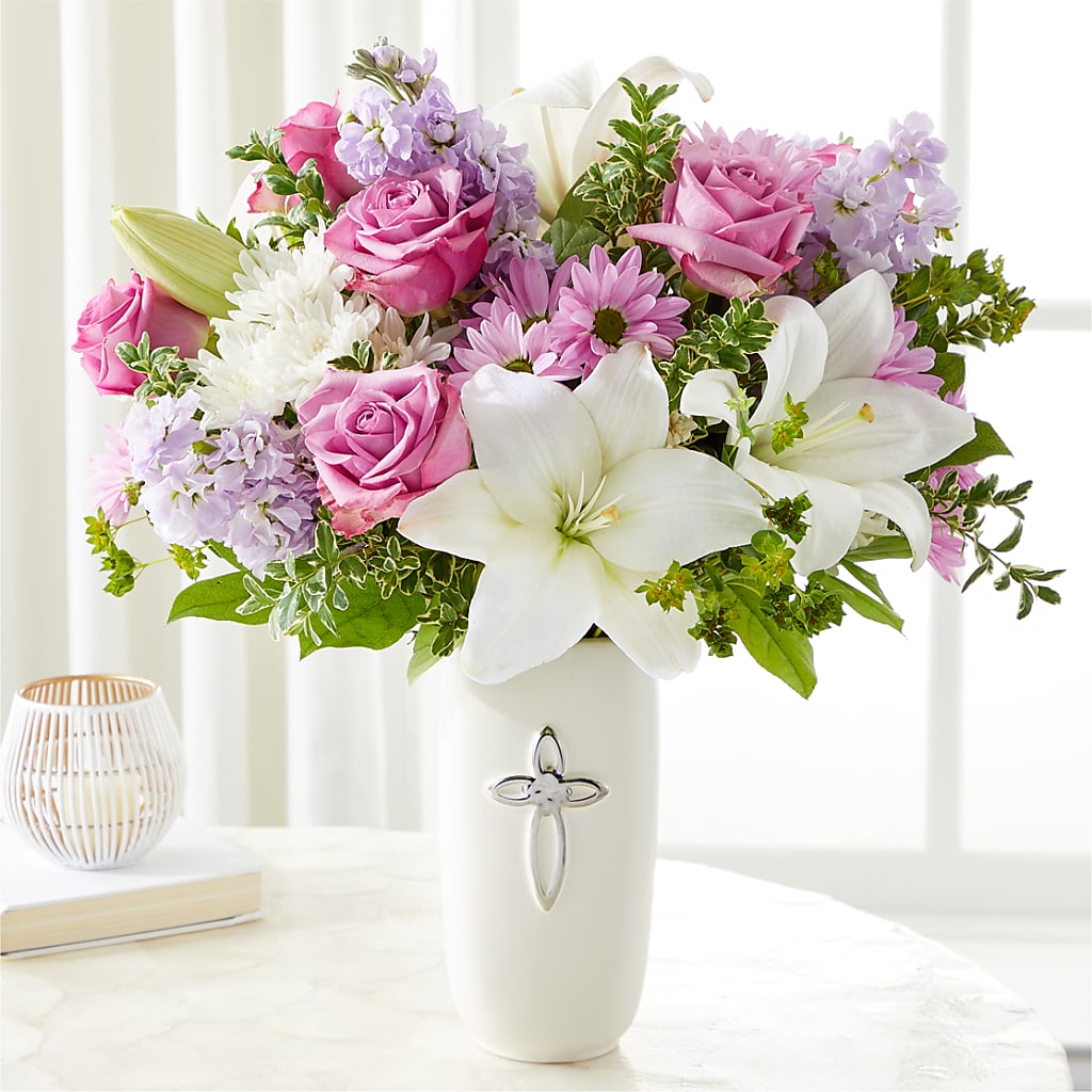 Sacred Space Bouquet – BUSSE AND RIECK FLOWERS PLANTS & GIFTS, Kankakee IL