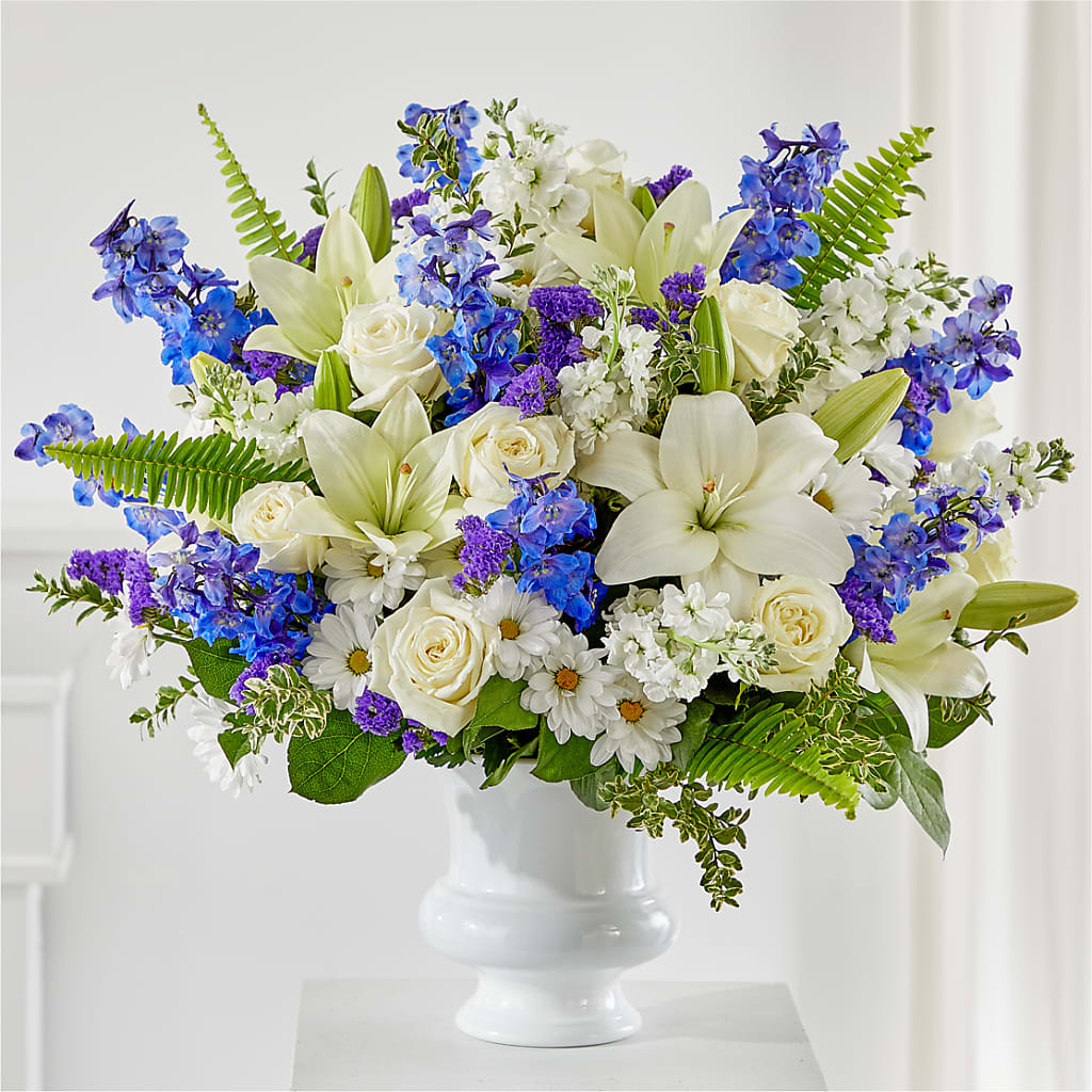 Expressions of Hope Urn Arrangement – BUSSE AND RIECK FLOWERS PLANTS & GIFTS, Kankakee IL