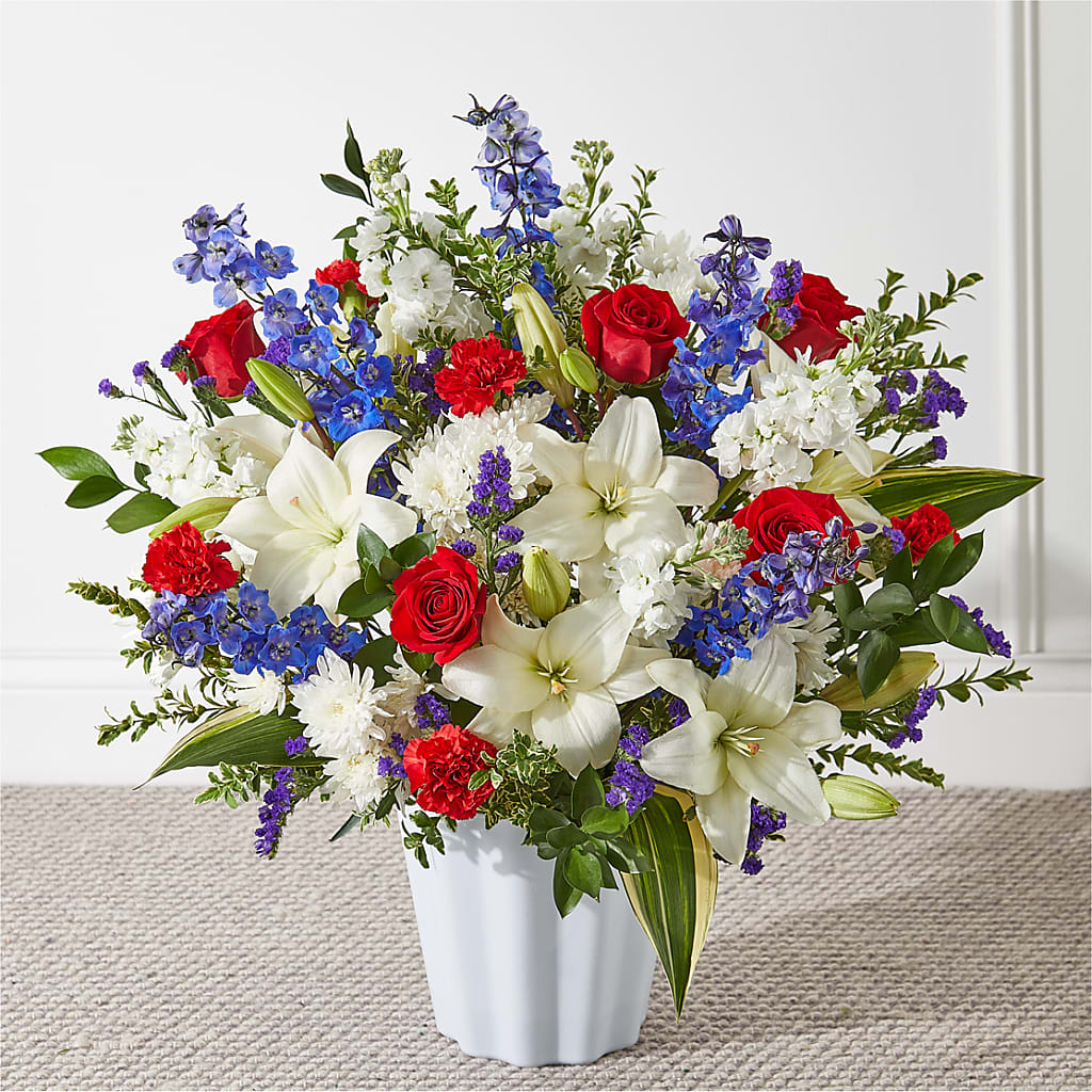 Consoled Floor Basket – BUSSE AND RIECK FLOWERS PLANTS & GIFTS, Kankakee IL