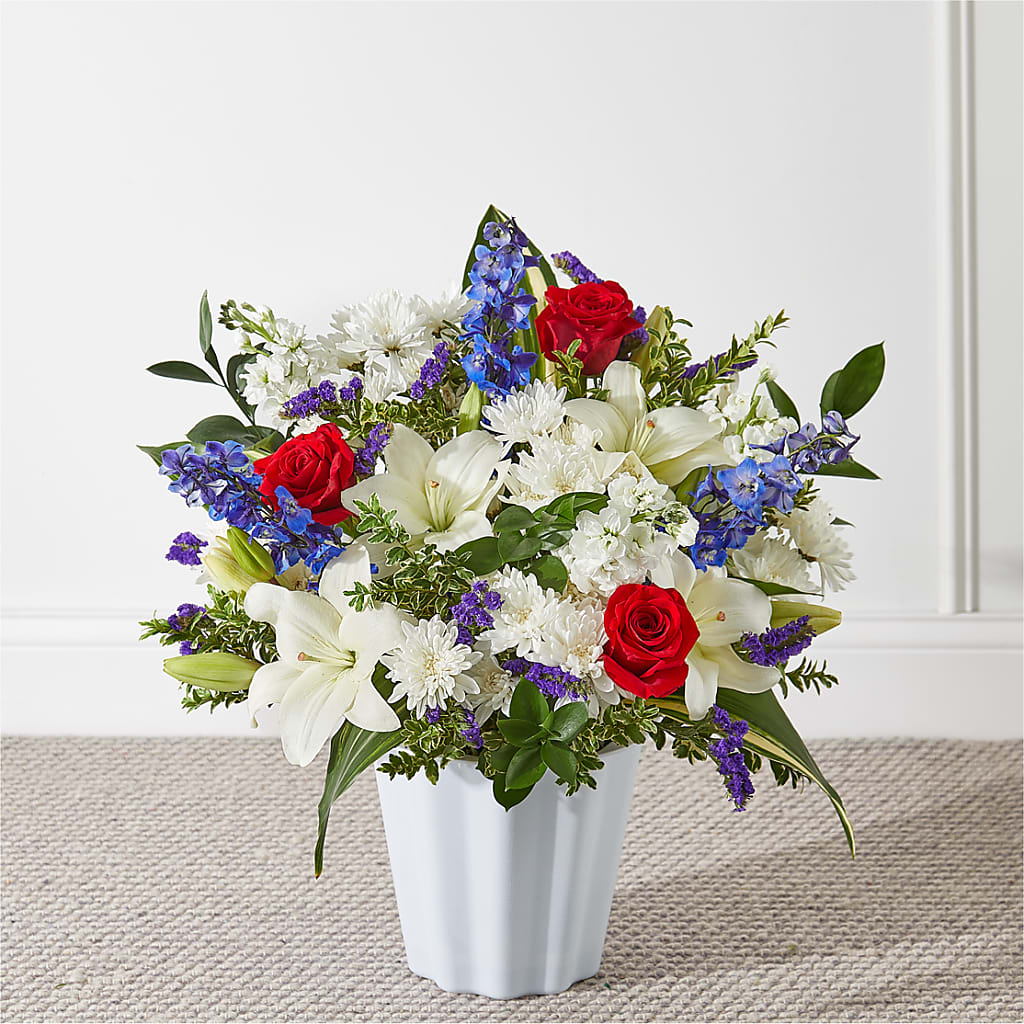 Consoled Floor Basket – BUSSE AND RIECK FLOWERS PLANTS & GIFTS, Kankakee IL