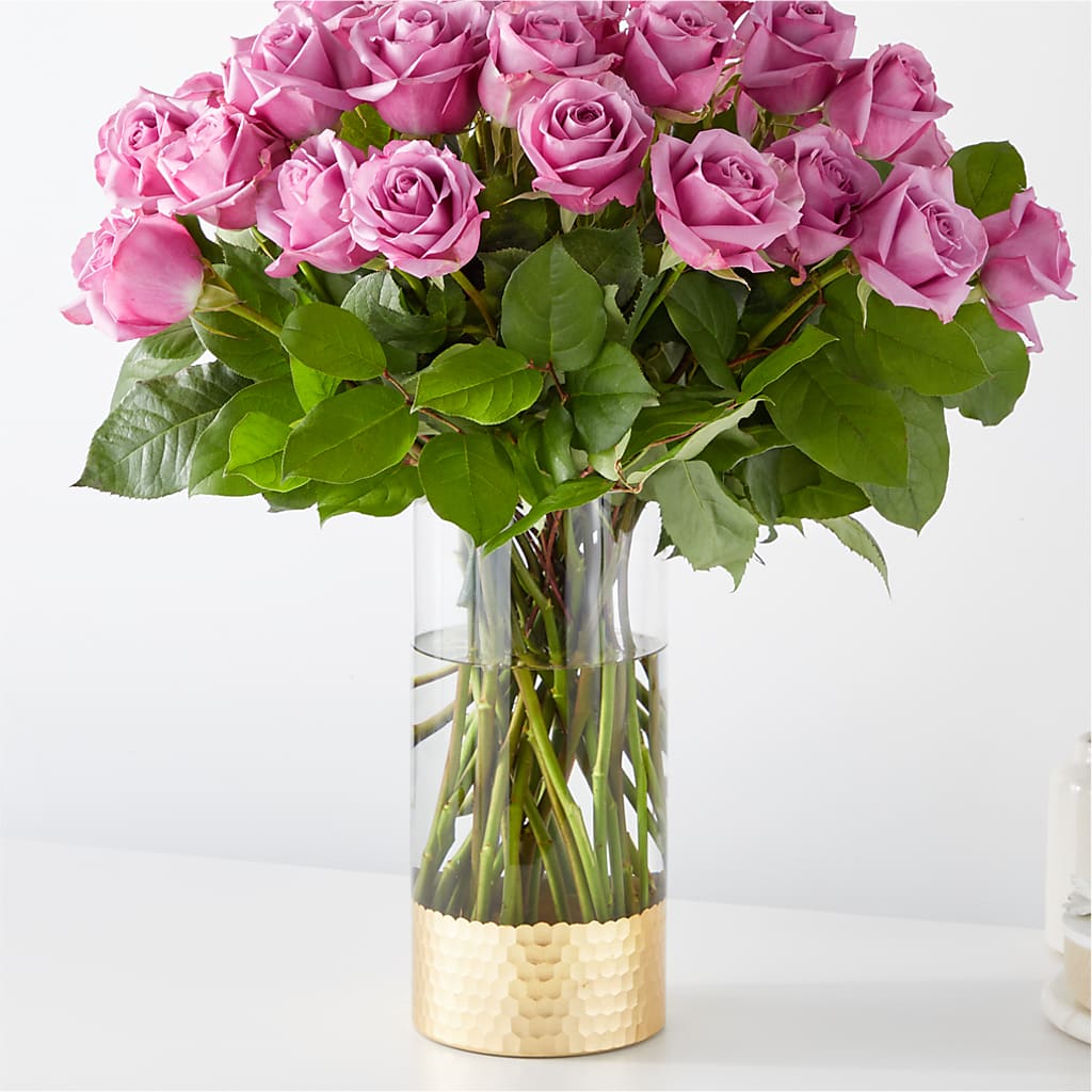 Secret Admirer Lavender Rose Bouquet – BUSSE AND RIECK FLOWERS PLANTS & GIFTS, Kankakee IL