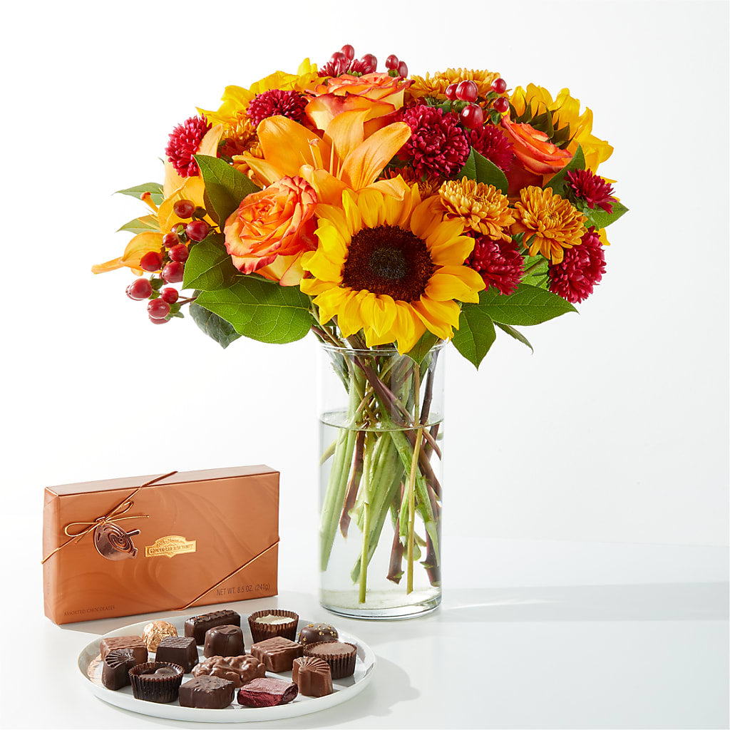 Fall Day Bouquet – BUSSE AND RIECK FLOWERS PLANTS & GIFTS, Kankakee IL
