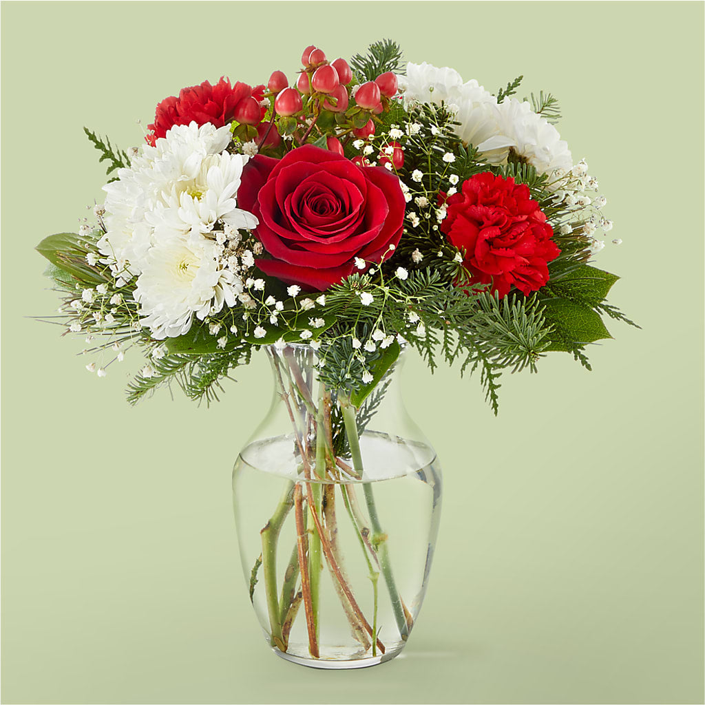Chance of Flurries Bouquet – BUSSE AND RIECK FLOWERS PLANTS & GIFTS, Kankakee IL