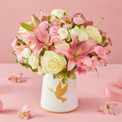 Gentle Healing Bouquet – BUSSE AND RIECK FLOWERS PLANTS & GIFTS, Kankakee IL