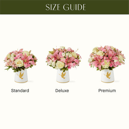 Gentle Healing Bouquet – BUSSE AND RIECK FLOWERS PLANTS & GIFTS, Kankakee IL