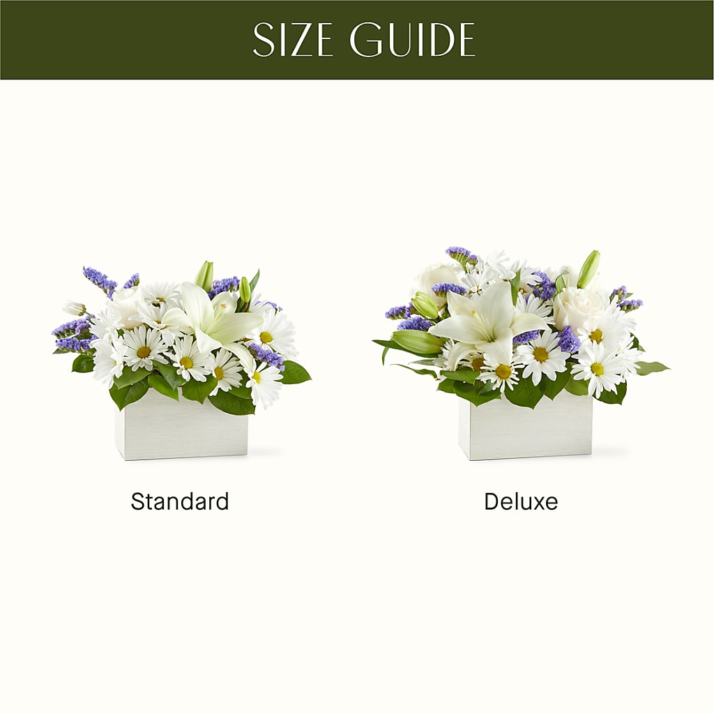 Beyond Blue Box Bouquet – BUSSE AND RIECK FLOWERS PLANTS & GIFTS, Kankakee IL