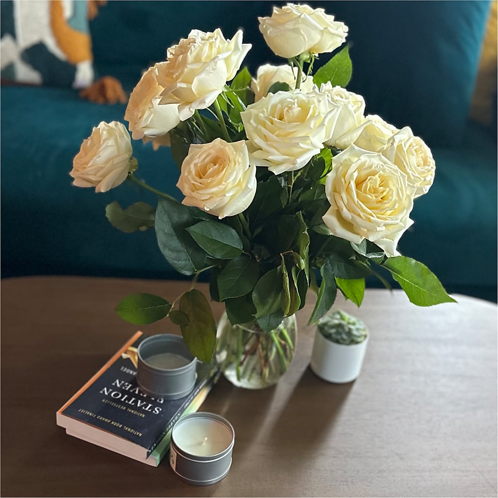 Long Stem Yellow Rose Bouquet – BUSSE AND RIECK FLOWERS PLANTS & GIFTS, Kankakee IL