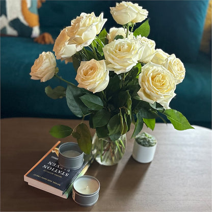 Long Stem Yellow Rose Bouquet – BUSSE AND RIECK FLOWERS PLANTS & GIFTS, Kankakee IL