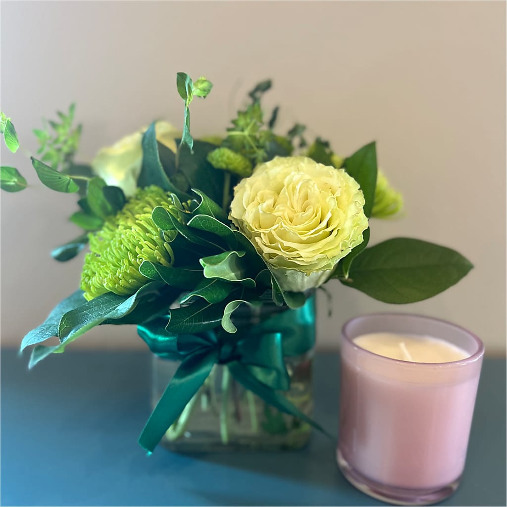 Emerald Forest Bouquet – BUSSE AND RIECK FLOWERS PLANTS & GIFTS, Kankakee IL