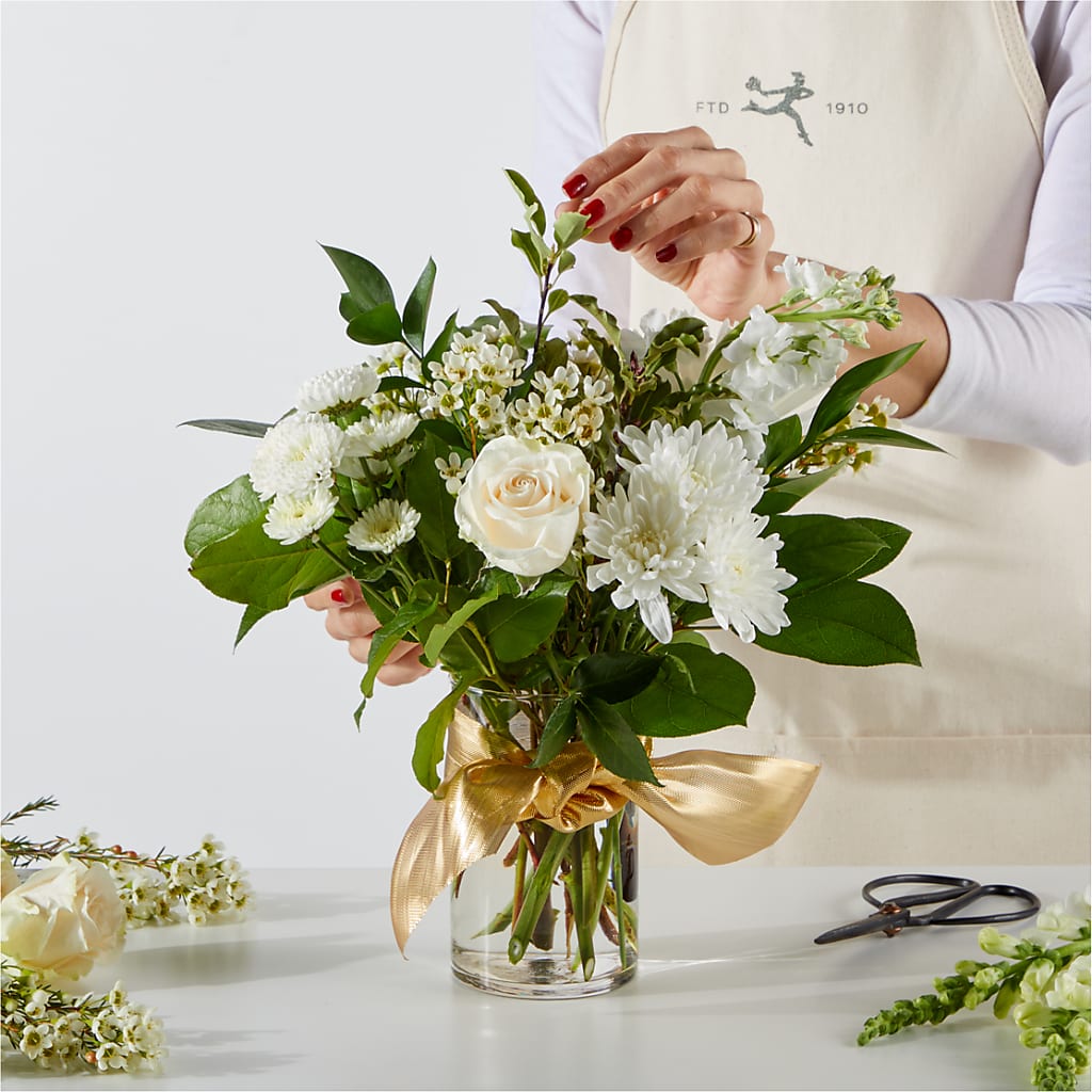 New Beginnings – A Florist Original – BUSSE AND RIECK FLOWERS PLANTS & GIFTS, Kankakee IL