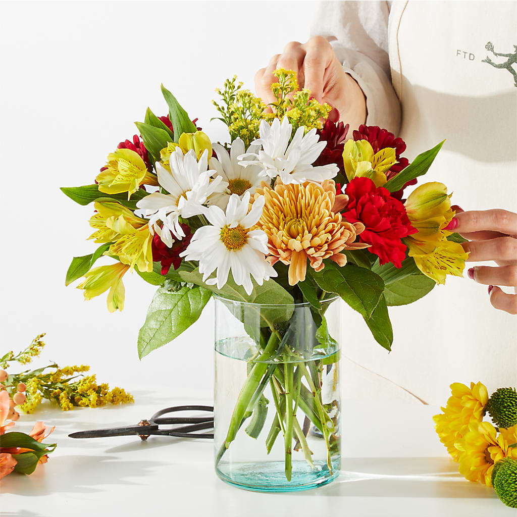 Fall Delight – A Florist Original – BUSSE AND RIECK FLOWERS PLANTS & GIFTS, Kankakee IL