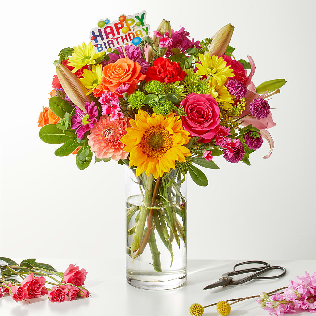 Cue the Confetti - A Florist Original – BUSSE AND RIECK FLOWERS PLANTS & GIFTS, Kankakee IL