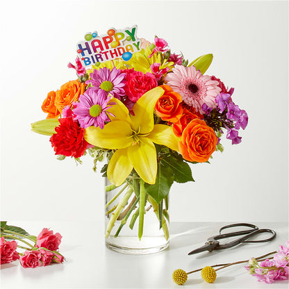 Cue the Confetti - A Florist Original – BUSSE AND RIECK FLOWERS PLANTS & GIFTS, Kankakee IL
