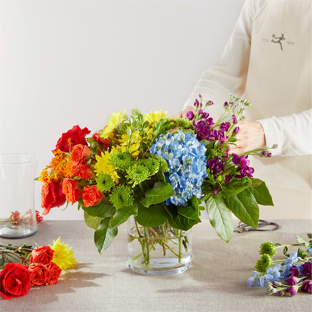 Summer Spectra - A Florist Original – BUSSE AND RIECK FLOWERS PLANTS & GIFTS, Kankakee IL